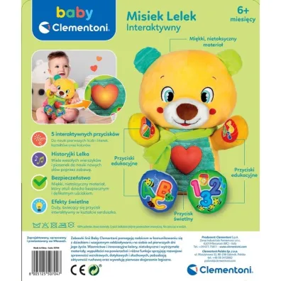 Mi� interaktywny Lelek Clementoni