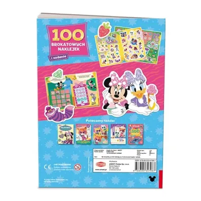 Disney MIX. 100 brokatowych naklejek