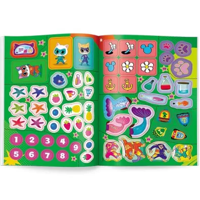 Disney MIX. 100 brokatowych naklejek