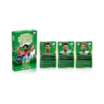Top Trumps World Football Stars w pude�ku