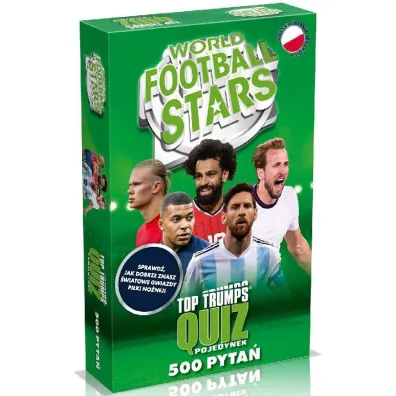 Top Trumps World Football Stars w pude�ku