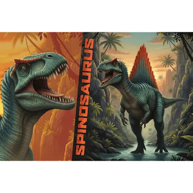 Puzzle 100 element�w Spinosaurus TREFL 16582 TR