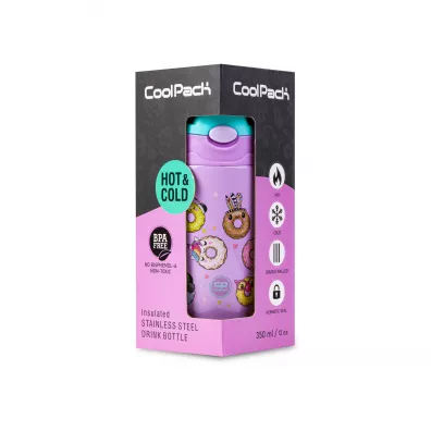 Coolpack Happy Donuts Bidon metalowy Bono Happy Donuts 350ml