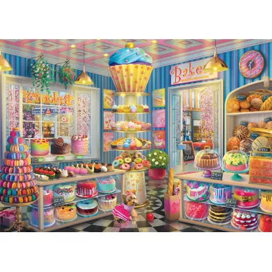 Puzzle 1000 el. PQ Kolorowa cukiernia Schmidt