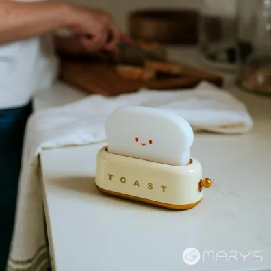 Marys Lampka nocna LED - Toster ��ty