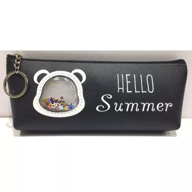 Fresh Pi�rnik saszetka Misiek Hello summer czarny