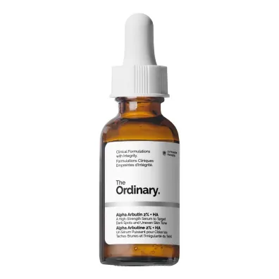 The Ordinary Alpha Arbutin 2% + HA serum rozja�niaj�ce i wyr�wnuj�ce koloryt sk�ry 30 ml