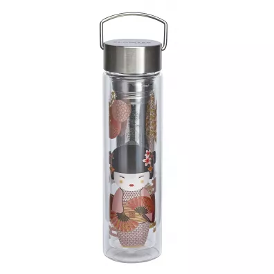Eigenart Butelka z podwjn ciank i zaparzaczem FlowTea New Little Geisha 50019 350 ml