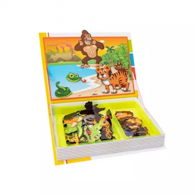 Puzzle magnetyczne - safari Askato