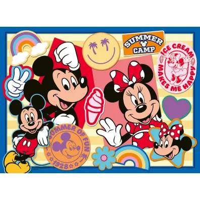 Puzzle dla dzieci 200 el. XXL Mickey and Minnie Ravensburger