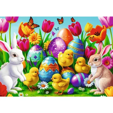 Puzzle 500 Wielkanocna ��ka 37559 Trefl