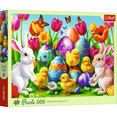 Puzzle 500 Wielkanocna ��ka 37559 Trefl