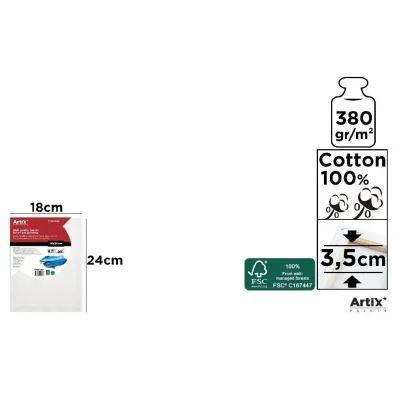 Artix Podobrazie 18x24x3.5cm, 380g