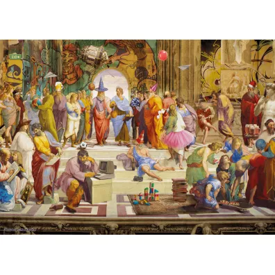 Puzzle 1000 el. PQ Szko�a Ate�ska 2024 Markus Binz 112724 Schmidt