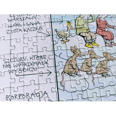 Puzzle 1000 el. Warszawa MDR