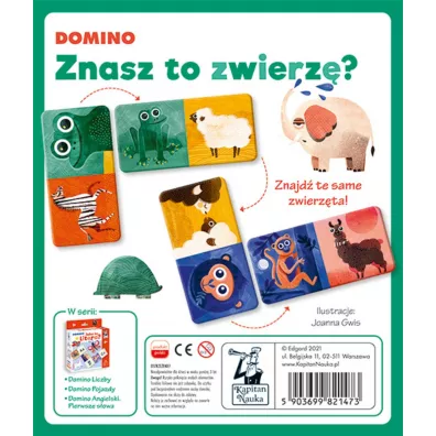 Kapitan Nauka. Domino. Znasz to zwierz�? Edgard