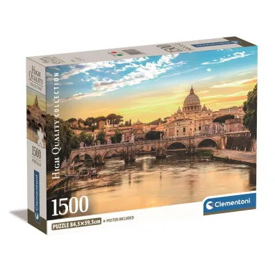 Puzzle 1500 el. Compact Rome Clementoni