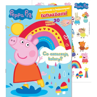 Peppa Pig. Rysowanki z bajecznymi tatua�ami