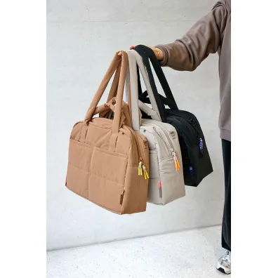 Lassig Green Label Torba dla mam z akcesoriami Everyday almond