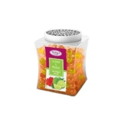 Pachn�ca Szafa Pachn�ce kulki od�wie�acz powietrza Limonka & Hibiskus 200 g