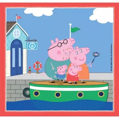 Puzzle 3x48 el. SuperColor. Peppa Pig Clementoni