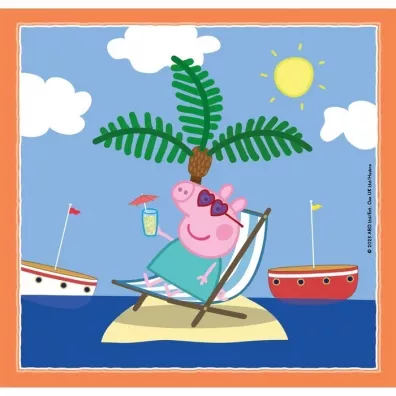 Puzzle 3x48 el. SuperColor. Peppa Pig Clementoni
