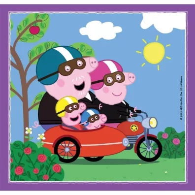 Puzzle 3x48 el. SuperColor. Peppa Pig Clementoni