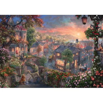 Puzzle 1000 el. Zakochany kundel Schmidt