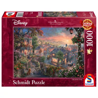 Puzzle 1000 el. Zakochany kundel Schmidt
