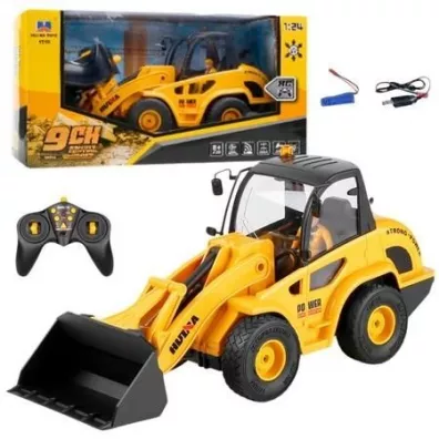 Koparko �adowarka spychacz RC 1:24 LeanToys