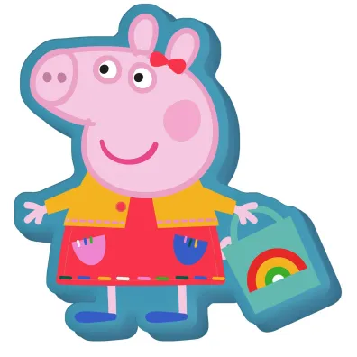 KIDS EUROSWAN Poduszka Peppa Pig 30x30cm PP17035