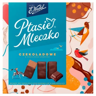 E.Wedel Ptasie Mleczko czekoladowe 360 g