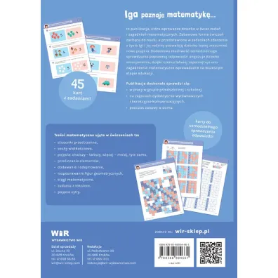 Iga poznaje matematyk�. Zadania matematyczne dla dzieci w wieku 5-7 lat