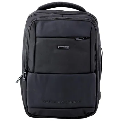 LeanToys Plecak biznesowy z USB czarny 26L