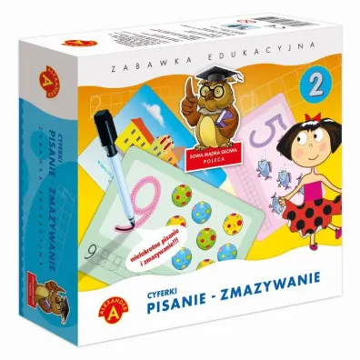 Cyferki. Pisanie-zmazywanie Alexander