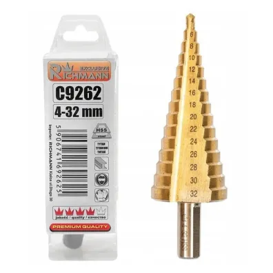 C9262 WIERT�O STOPNIOWE DO METALU 4-32 MM