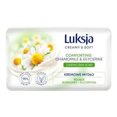 Luksja Creamy & Soft Rumianek & Gliceryna Kremowe myd�o w kostce 90 g