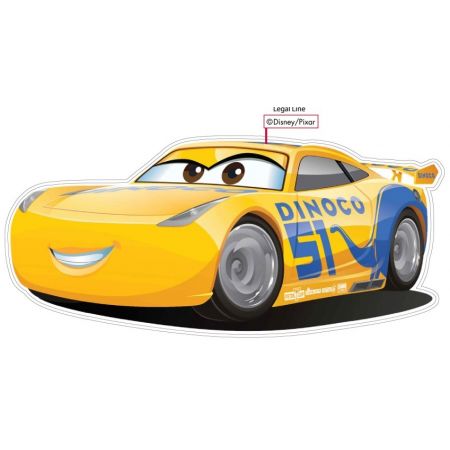 Disney-Dekoracje cienne-licencja Marko Dekoracja cienna Auta - Cars Cruz Ramirez - maa