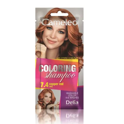 Cameleo Coloring Shampoo szampon koloryzuj�cy do 4-6 my� 7.4 Rudy 40 ml