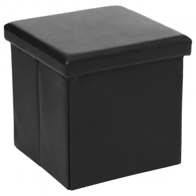 Atmosphera Pufa Callie Black 38x38 cm