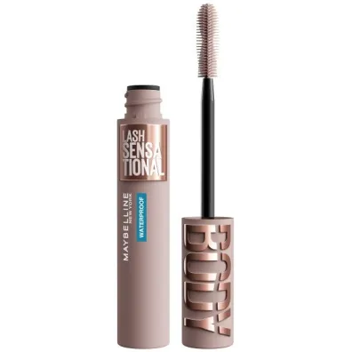 Maybelline Body Sensational wodoodporny tusz do rz�s pogrubiaj�cy Black 9.75 ml