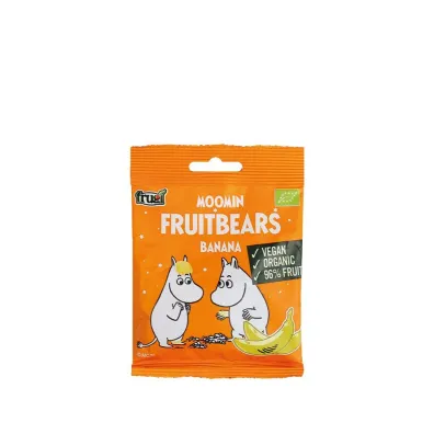 Moomin �elki owocowe, Banan 40 g Bio