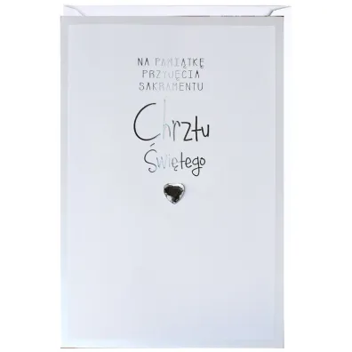 Kukartka Karnet Primus 0152 Chrzest