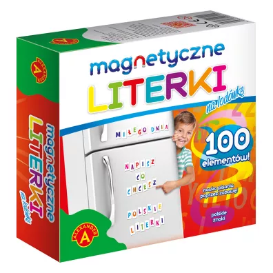 Alexander Literki magnetyczne na lodwk 100 szt.