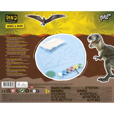 Odlewy gipsowe Dinozaury Totum