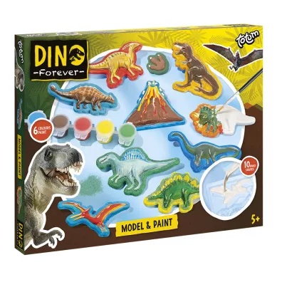 Odlewy gipsowe Dinozaury Totum