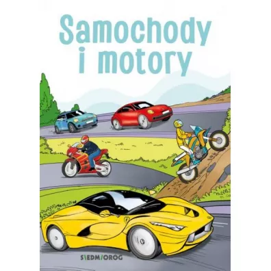 Kolorowanki poznawcze. Samochody i motory. - Tamara Micha�owska