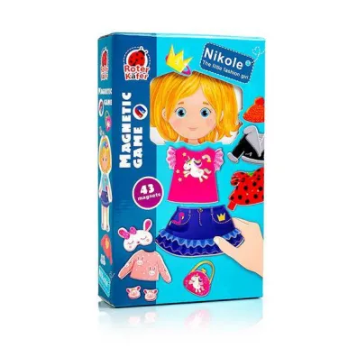 Puzzle Magnetyczna Ubieranka. Nikole Little Fashion Girl Roter Kafer
