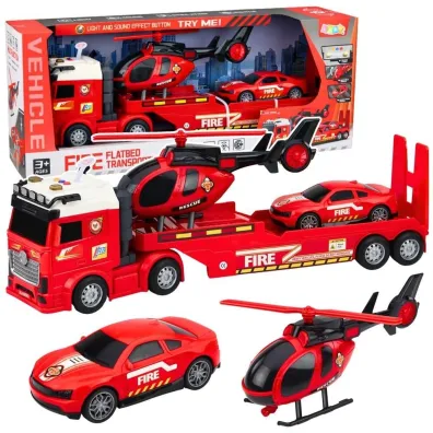Zestaw stra�acko �wiat�o + d�wi�k LeanToys