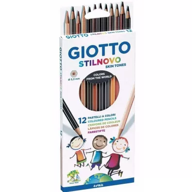 Giotto Kredki Stilnovo Skin Tones 12 szt.